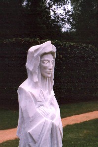Notre Dame, Ceuppens-Uytersprot garden Hasselt Be - 1998, mramor, 172cm