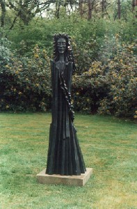 sv Kateřina, Ceuppens-Uytersprot garden Hasselt (Be) - 1996, bronz, 172cm