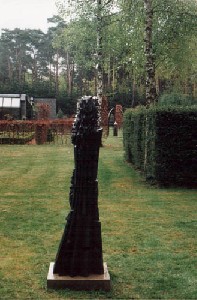sv Kateřina, Ceuppens-Uytersprot garden Hasselt (Be) - 1996, bronz, 172cm