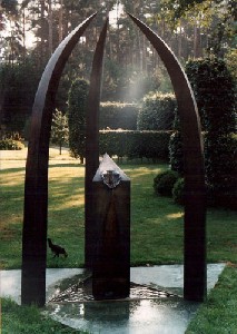 Pocta Trojici - Hasselt (Belgie) - 1995, bronz, 270cm