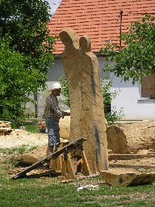  Sympozium Velký dvůr 2005 - Archetyp, dub, 280cm