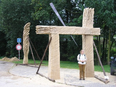 Sympozium Plesná 2005 - New age gate, 590cm
