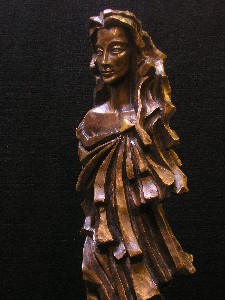 Sv. Nina - 1995, bronz, 92cm