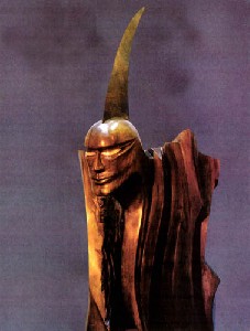 The revelatoin to John - 1994, acacia, 120cm