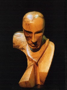 Jesaja - 2003, Nussbaum, 50 cm 