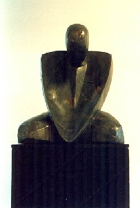 Gebet - 2001, Linde, 75 cm 